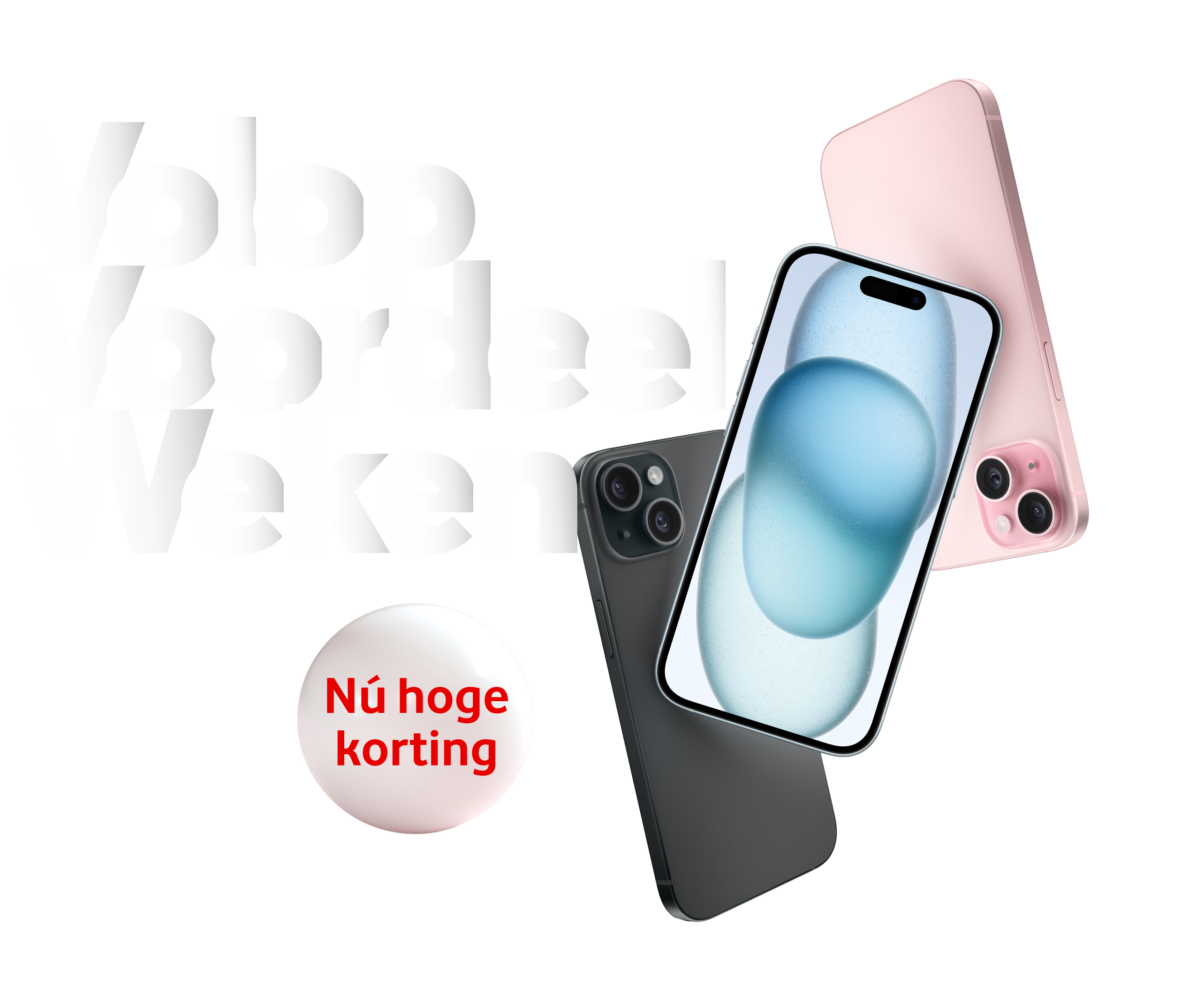 Bestel de iPhone 15 bij Vodafone